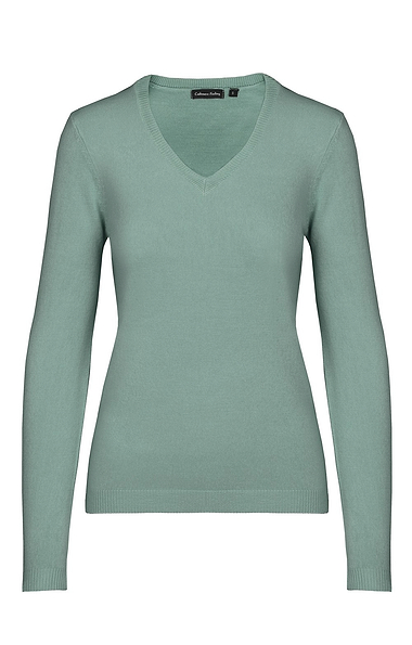Ladies Knitted V Neck Top