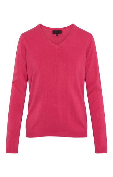 Ladies Knitted V Neck Top