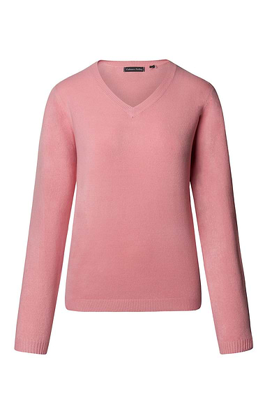 Ladies Knitted V Neck Top
