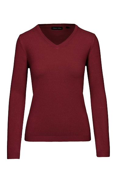 Ladies Knitted V Neck Top
