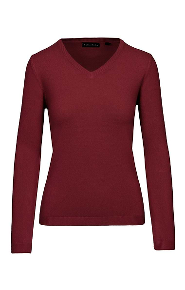 Ladies Knitted V Neck Top