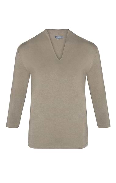 Ladies Soft Feel V Neck