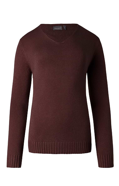 Ladies Soft Feel V Neck