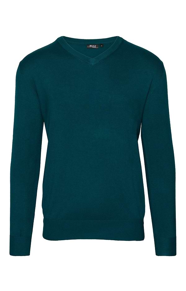 Men's Knitted V-Neck Jumper