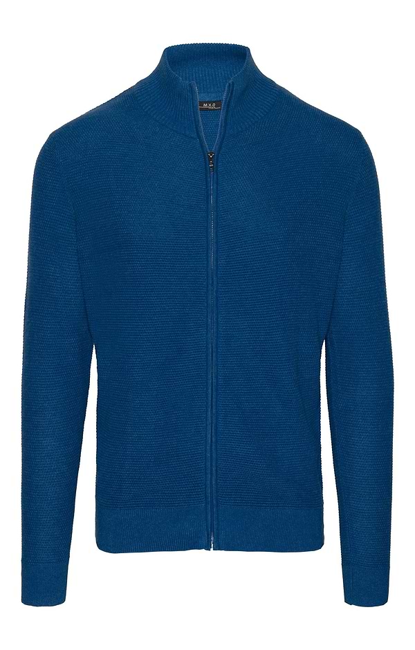 Men's Cotton Zip Cardigan