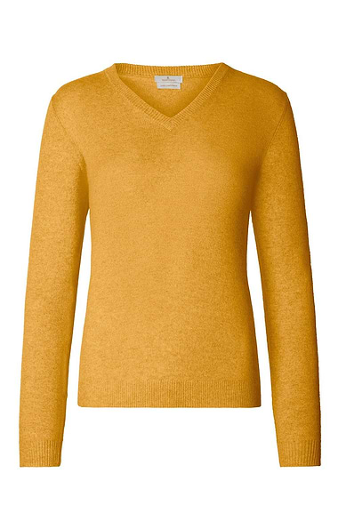 Ladies 2-Ply Cashmere V-Neck Sweater