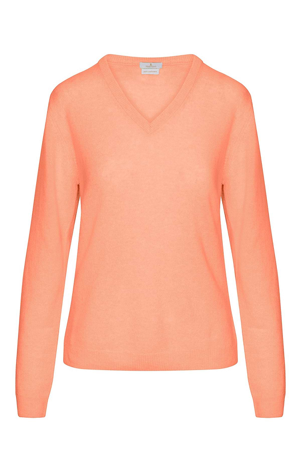 Ladies 2-Ply Cashmere V-Neck Sweater