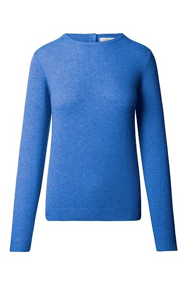Ladies Two-Ply Cashmere Crew Neck