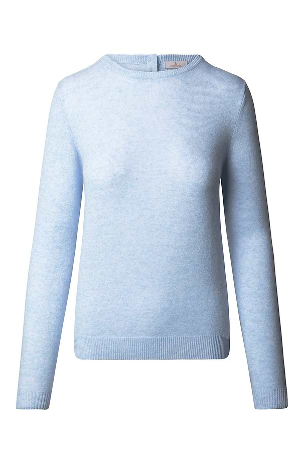 Ladies Two-Ply Cashmere Crew Neck