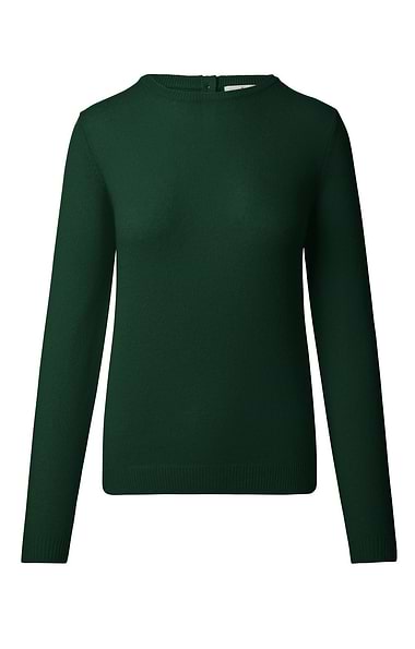 Ladies Two-Ply Cashmere Crew Neck