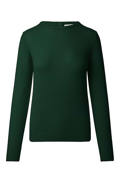 Ladies Two-Ply Cashmere Crew Neck