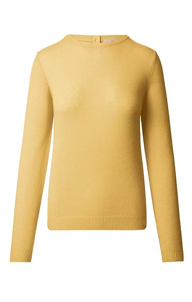 Ladies Two-Ply Cashmere Crew Neck