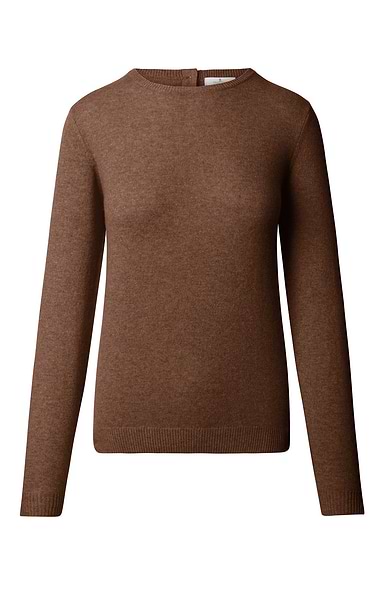 Ladies Two-Ply Cashmere Crew Neck