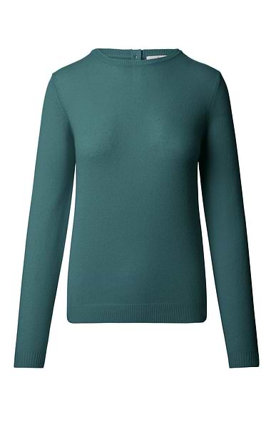 Ladies Two-Ply Cashmere Crew Neck
