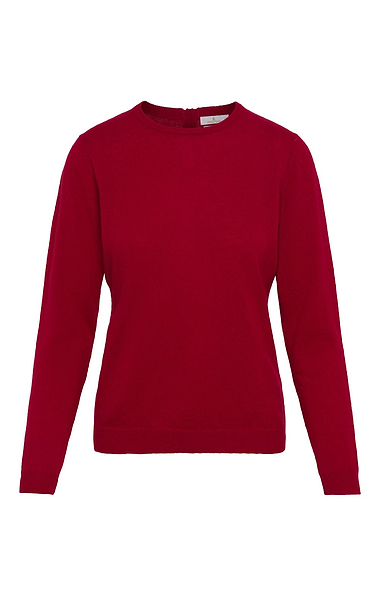 Ladies 2-Ply Cashmere V-Neck Sweater