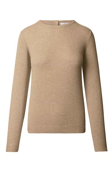Ladies Two-Ply Cashmere Crew Neck