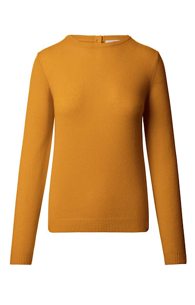 Ladies Two-Ply Cashmere Crew Neck