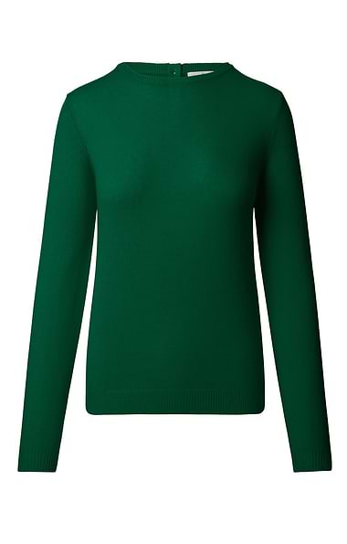 Ladies Two-Ply Cashmere Crew Neck