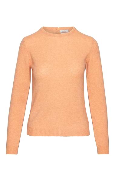 Ladies Two-Ply Cashmere Crew Neck