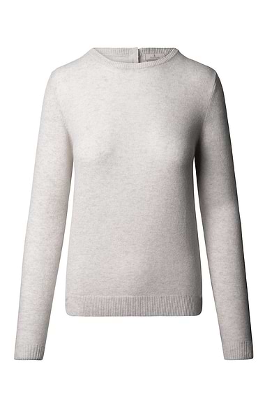 Ladies Two-Ply Cashmere Crew Neck