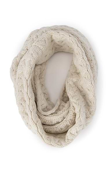 Ladies Merino Cable Snood