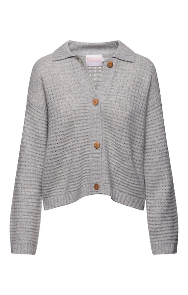 Ladies Brodie Cashmere Open Stitch Cardigan