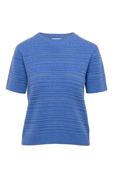 Ladies Brodie Cashmere Textured Taylor Tee