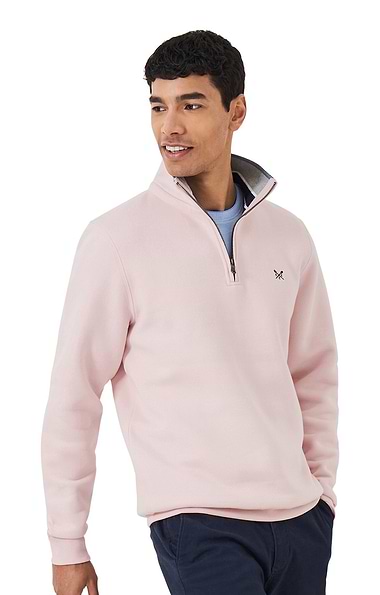 Men's Crew Clothing Classic Half Zip Knit