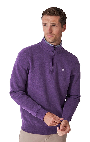 Men's Crew Clothing Classic Half Zip Knit