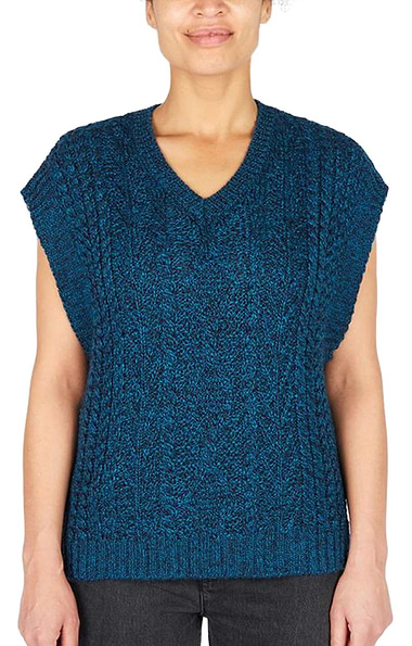 Ladies Sweetpea V-Neck Diamond Vest