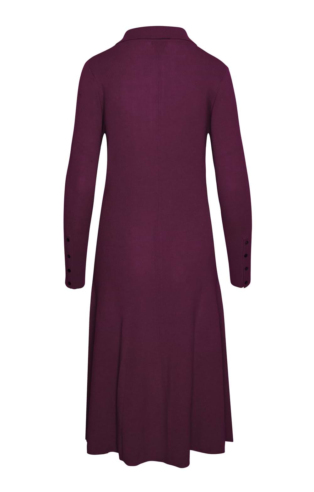 purple cashmere dress Cashmere Midi Dress