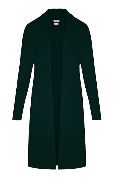 Ladies Merino Cashmere Waterfall Cardigan
