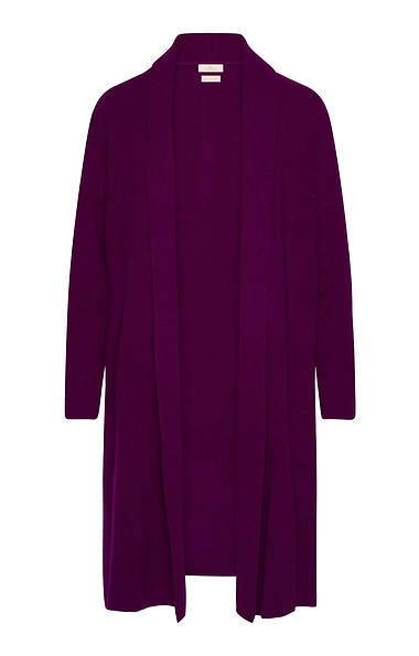 Ladies Merino Cashmere Waterfall Cardigan