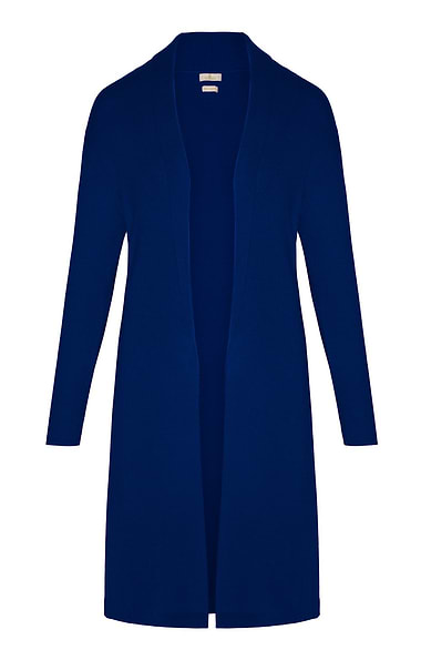 Ladies Merino Cashmere Waterfall Cardigan