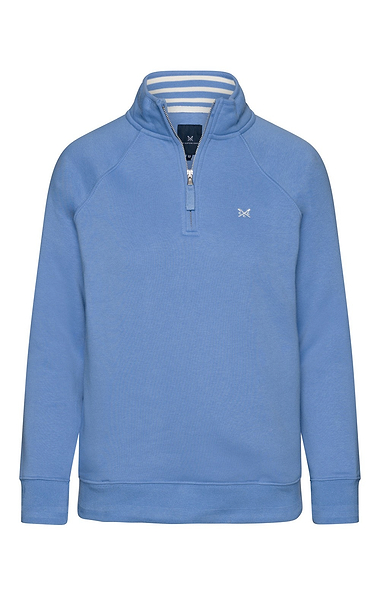 Ladies Crew Clothing Half Zip Sweatshirt