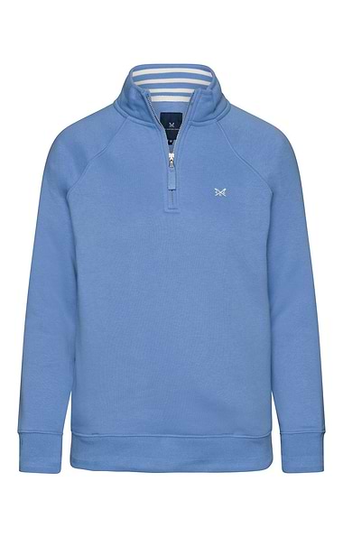 Ladies Crew Clothing Half Zip Sweatshirt