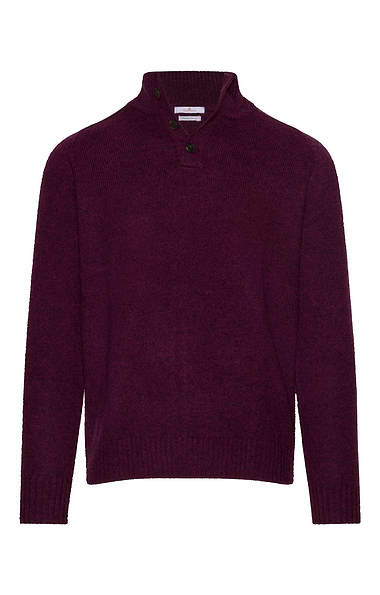Men's Shetland Button Troyer
