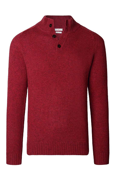 Men's Shetland Button Troyer