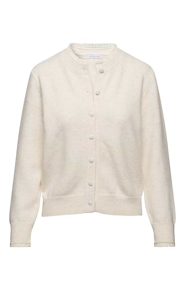 Ladies Lace Trimmed Cardigan