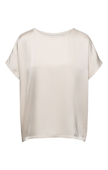 Ladies Satin Boxy T-shirt