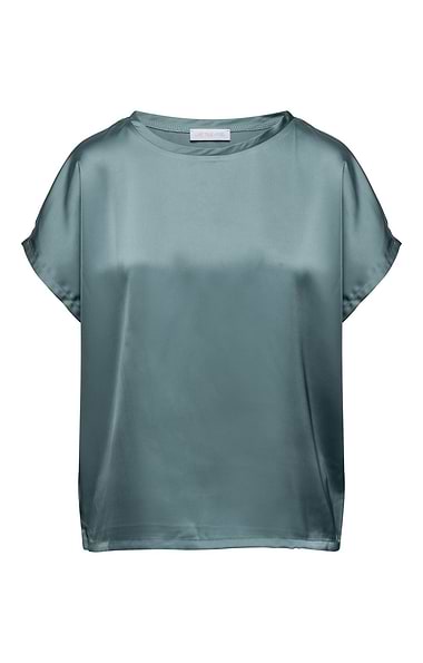 Ladies Satin Boxy T-shirt