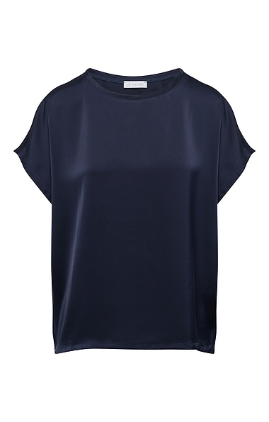 Ladies Satin Boxy T-shirt