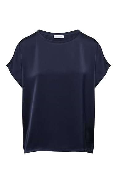 Ladies Satin Boxy T-shirt