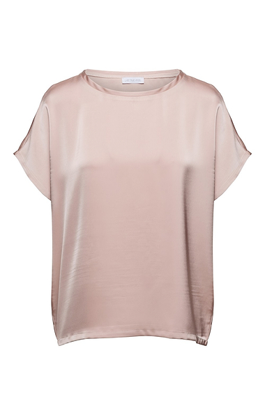 Ladies Satin Boxy T-shirt