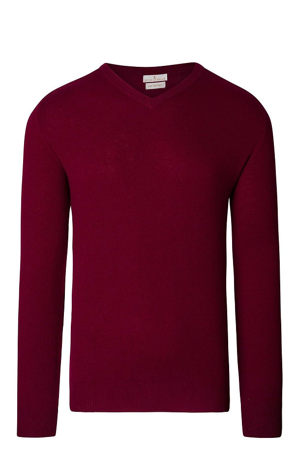 Men's Cashmere V Neck