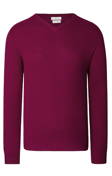 Men's Cashmere V Neck