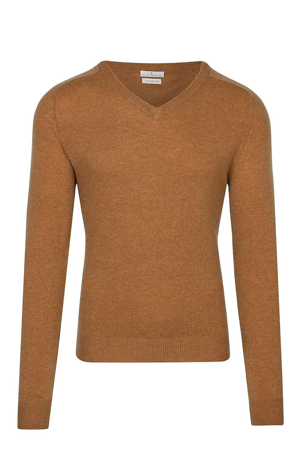 Men's Cashmere V Neck