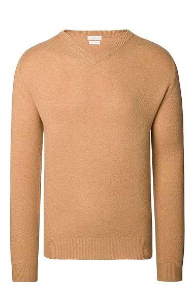 Men's Cashmere V Neck