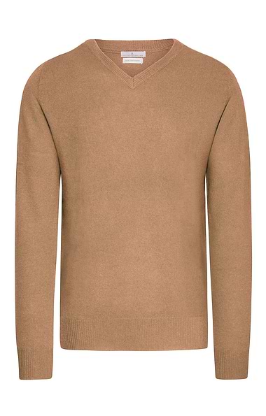 Men's Cashmere V Neck