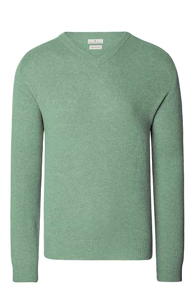 Men's Cashmere V Neck
